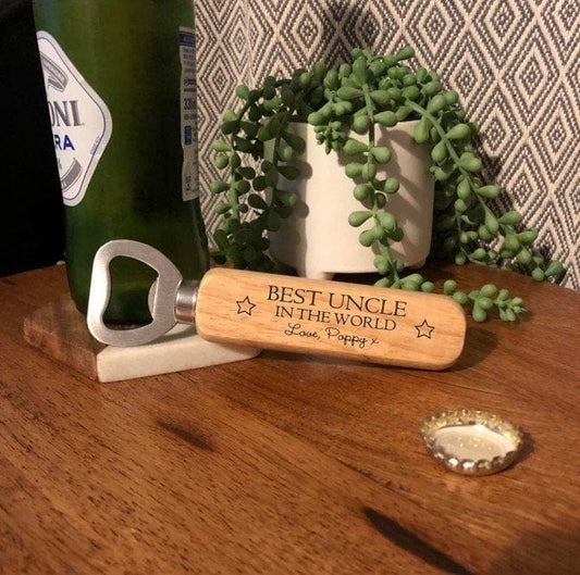Lua Nova Bottle Openers Best Uncle in the World - Bottle Opener