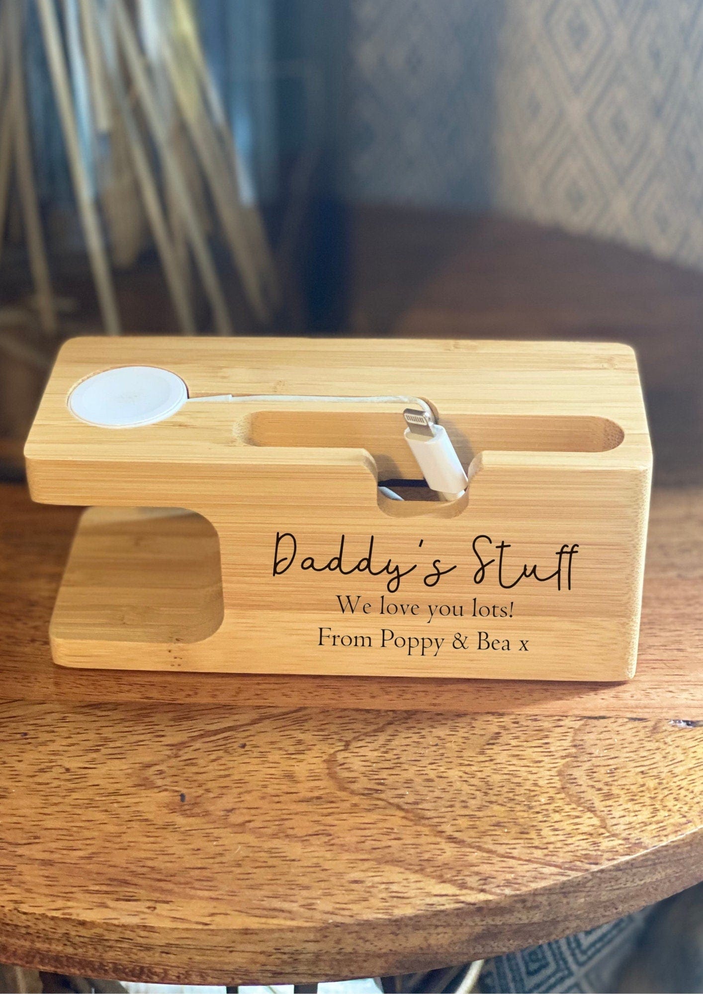 Lua Nova Charging Stations Daddy's Stuff - Apple Watch & iPhone Charging Station