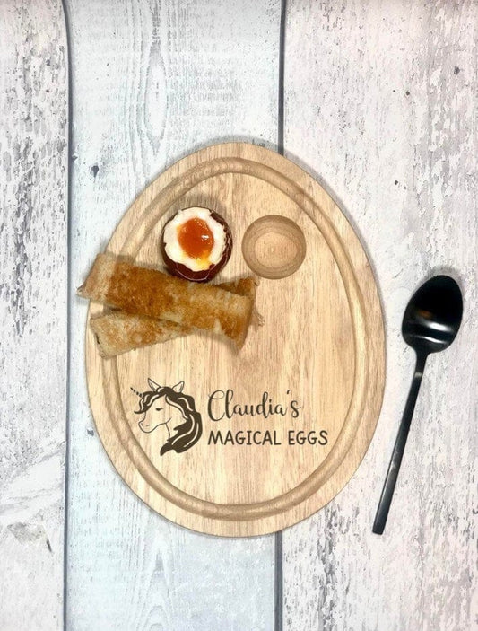 Lua Nova Dippy Egg Boards Unicorn Dippy Eggs Breakfast Board
