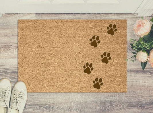 Lua Nova Doormat Paw Prints Doormat