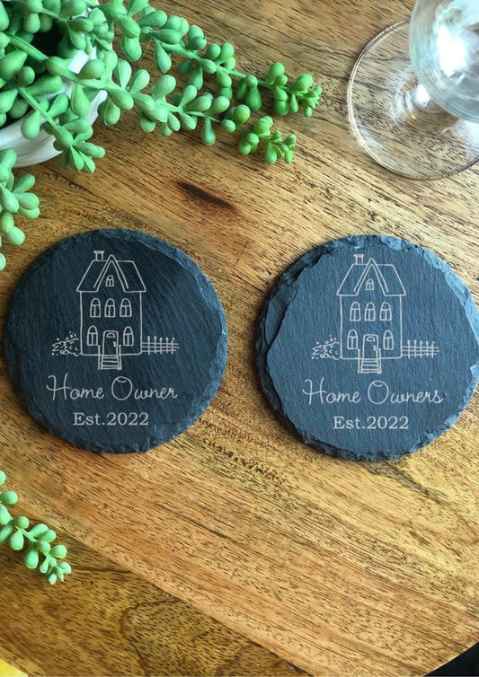 Lua Nova Homeowner Slate Coaster