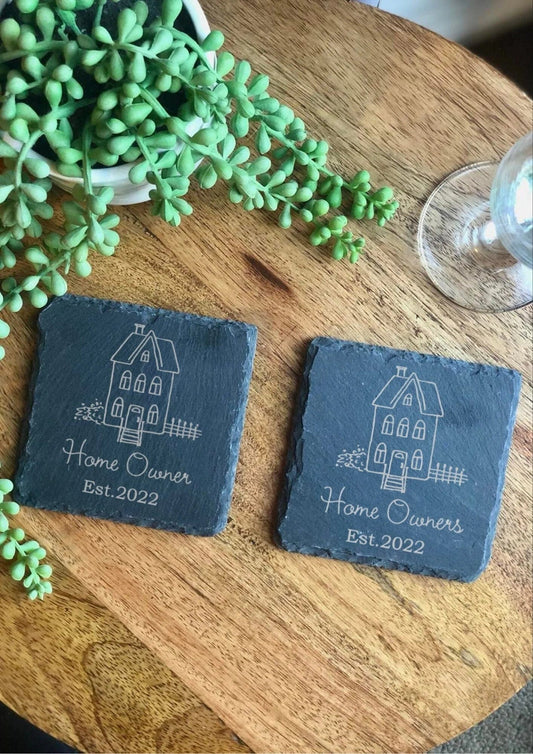 Lua Nova Homeowner Slate Coaster
