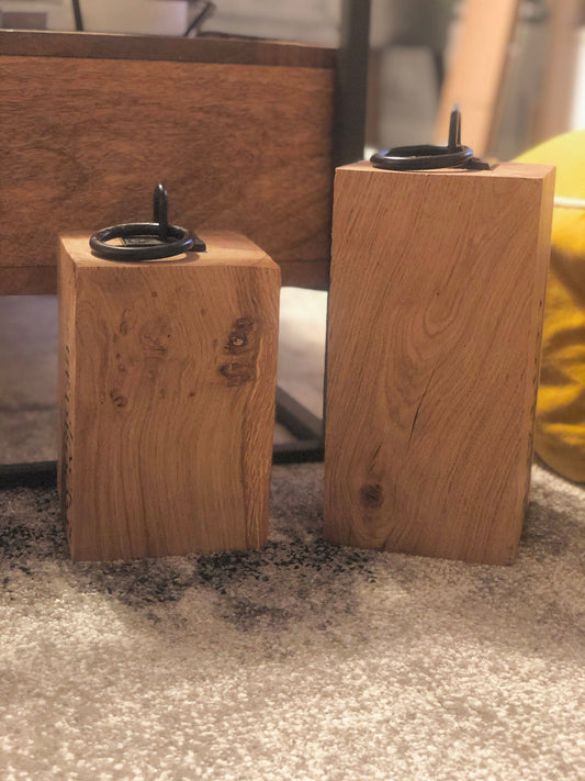 Lua Nova Solid Oak Door Stop
