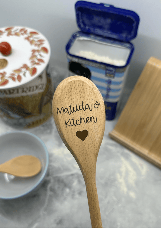Lua Nova Wooden Spoon Personalised Wooden Spoon