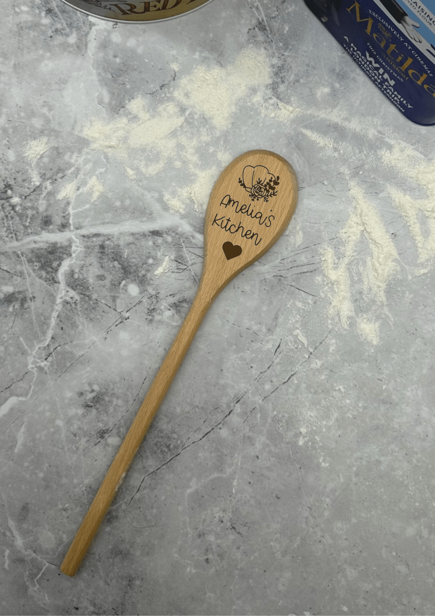Lua Nova Wooden Spoon Personalised Wooden Spoon