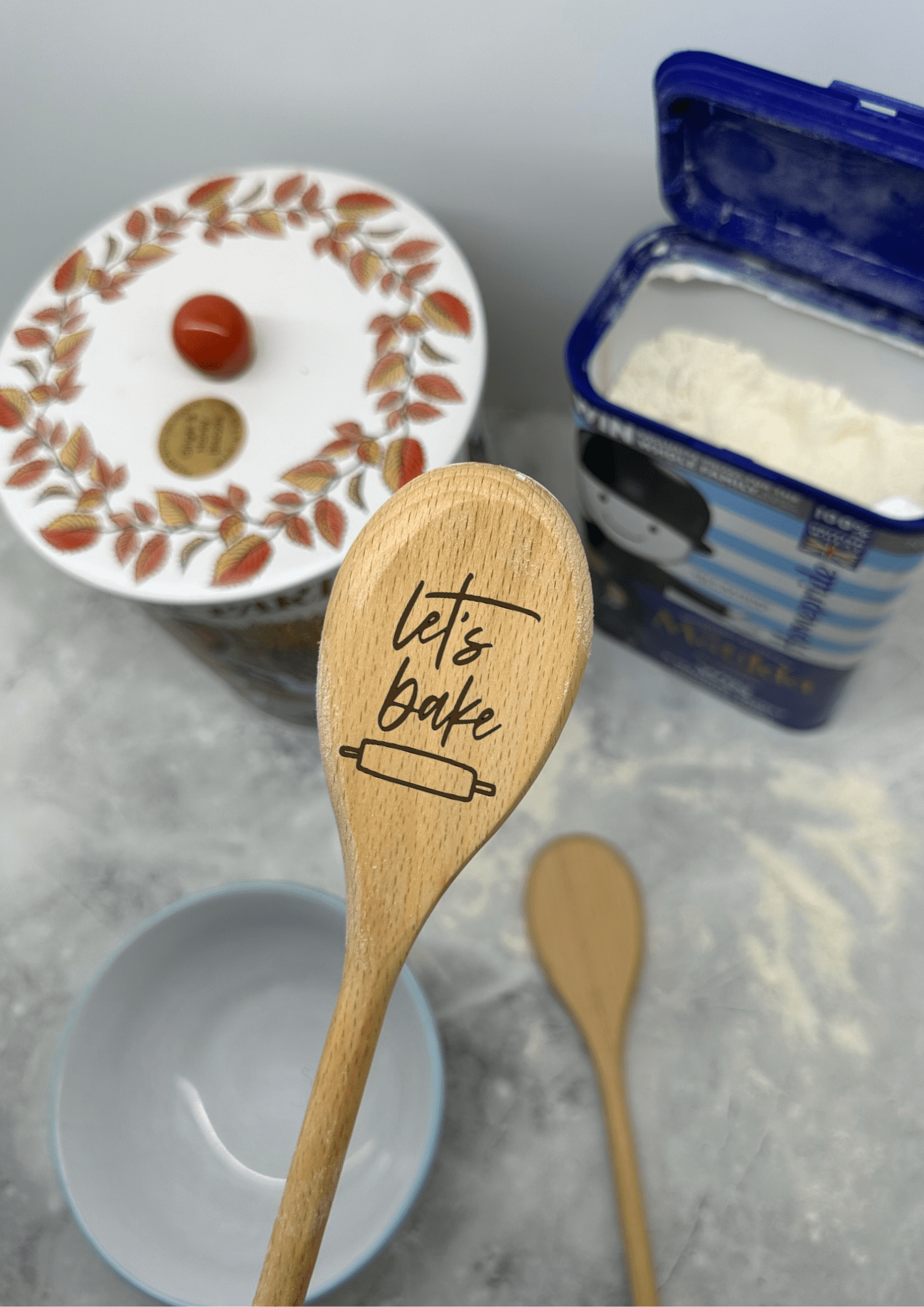 Lua Nova Wooden Spoon Wooden Spoon - Let's Bake!
