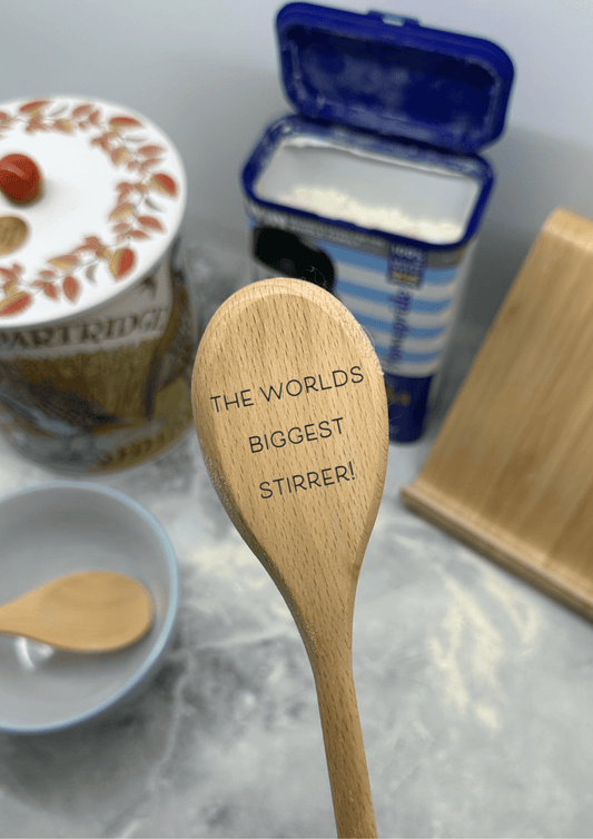Lua Nova Wooden Spoon Wooden Spoon - The Worlds Biggest Stirrer