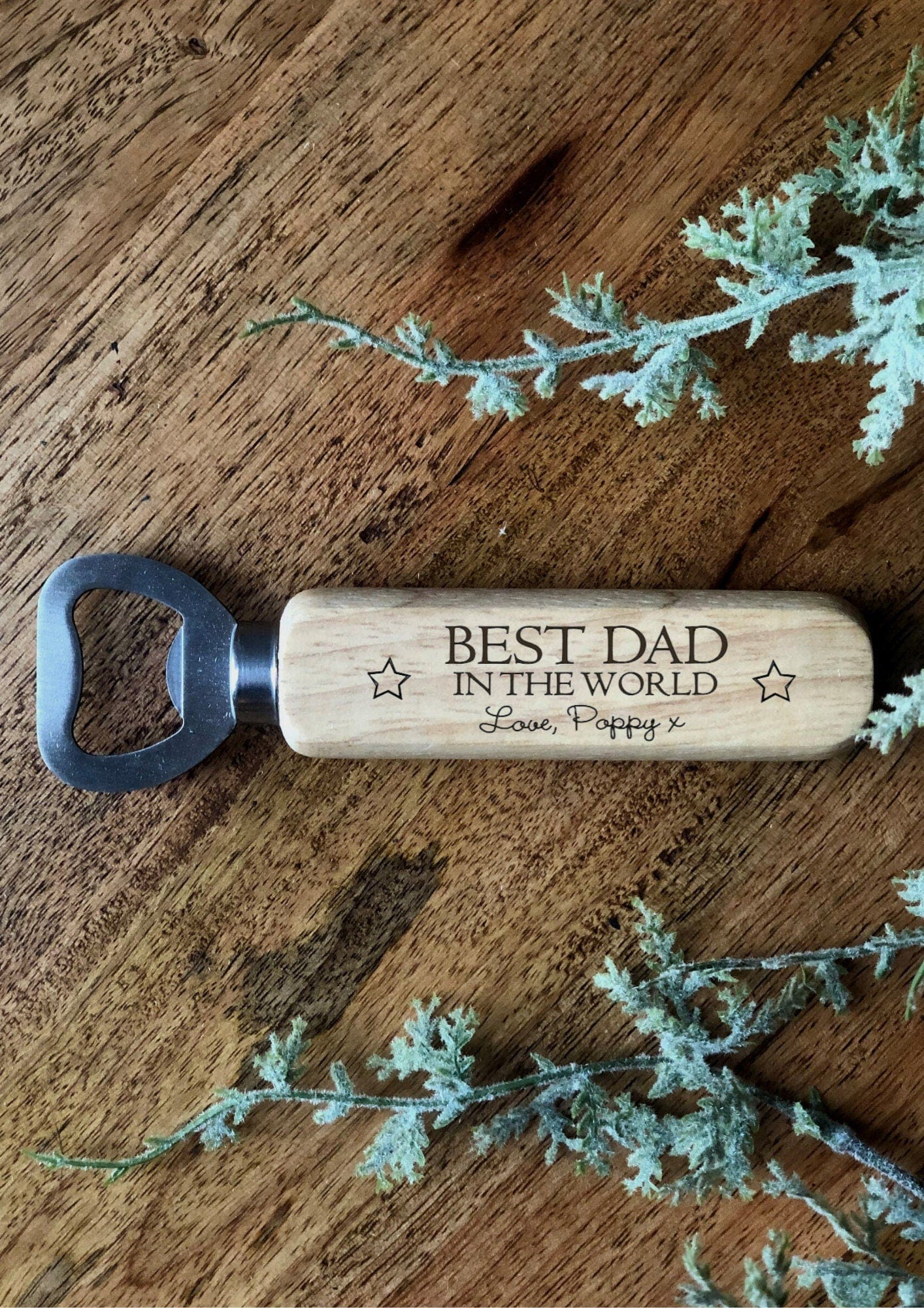 Lua Nova Bottle Openers Best Dad in the World - Bottle Opener