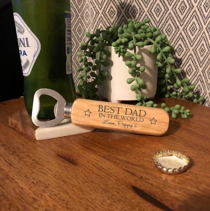 Lua Nova Bottle Openers Best Dad in the World - Bottle Opener