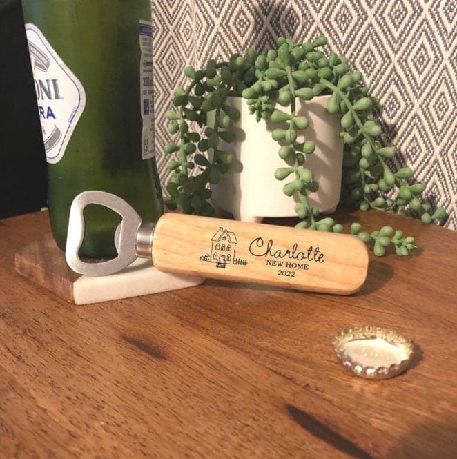 Lua Nova Bottle Openers New or First Home Personalised Bottle Opener