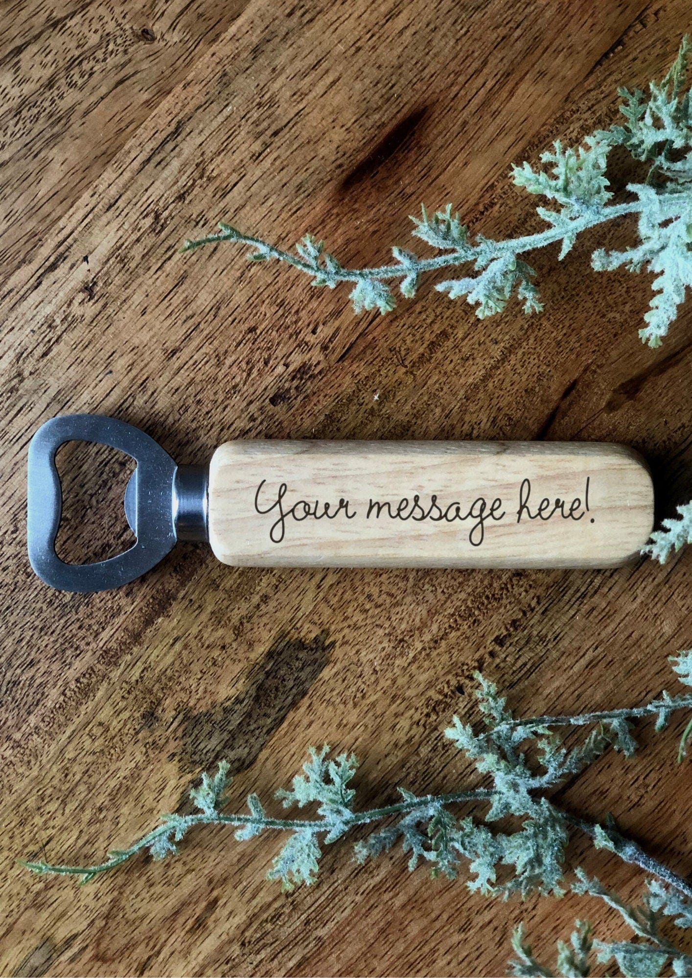 Lua Nova Bottle Openers Personalised Bottle Opener - Your Message of Choice