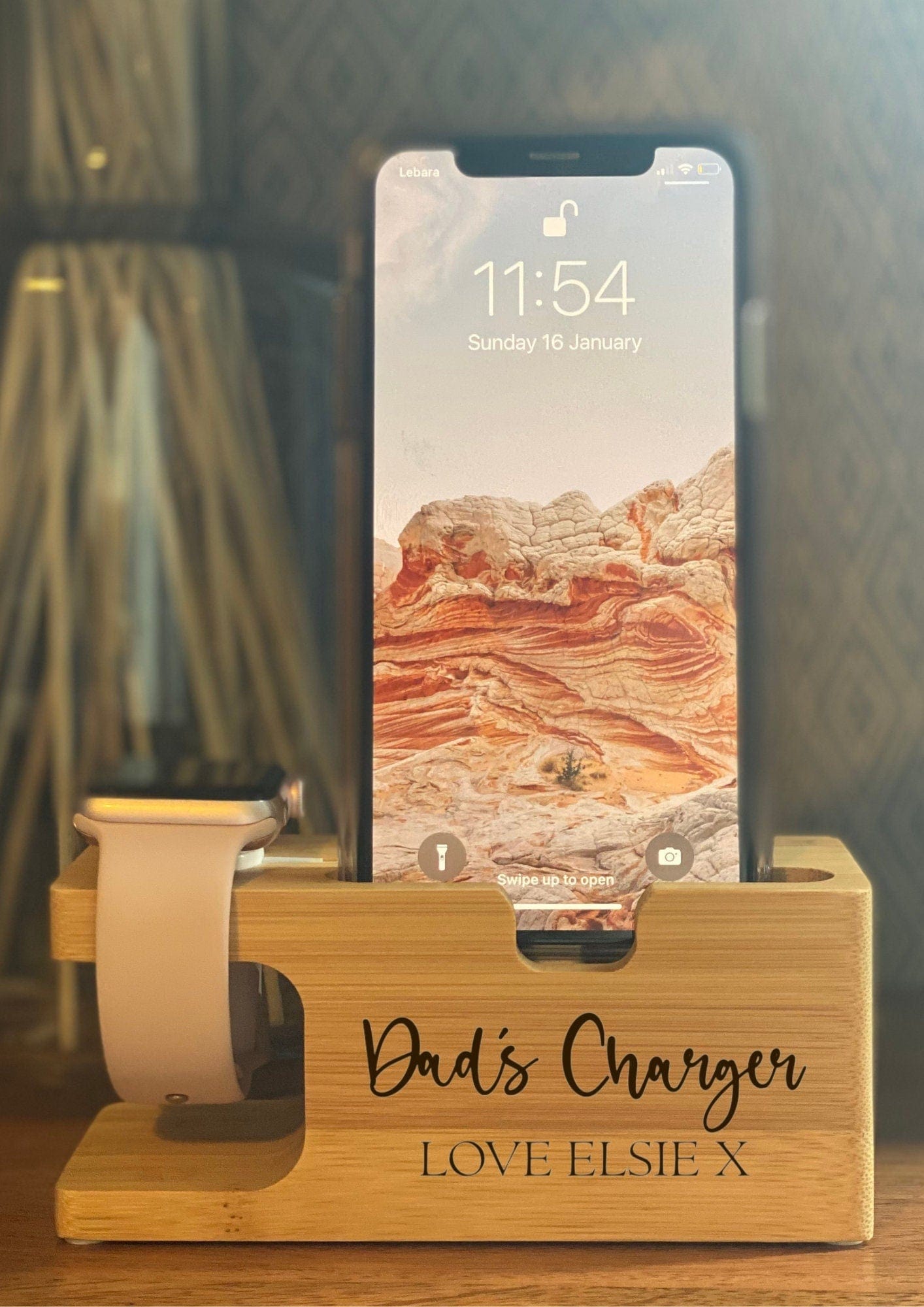 Lua Nova Charging Stations Dad's Charger - Apple Watch and Mobile Charging Station