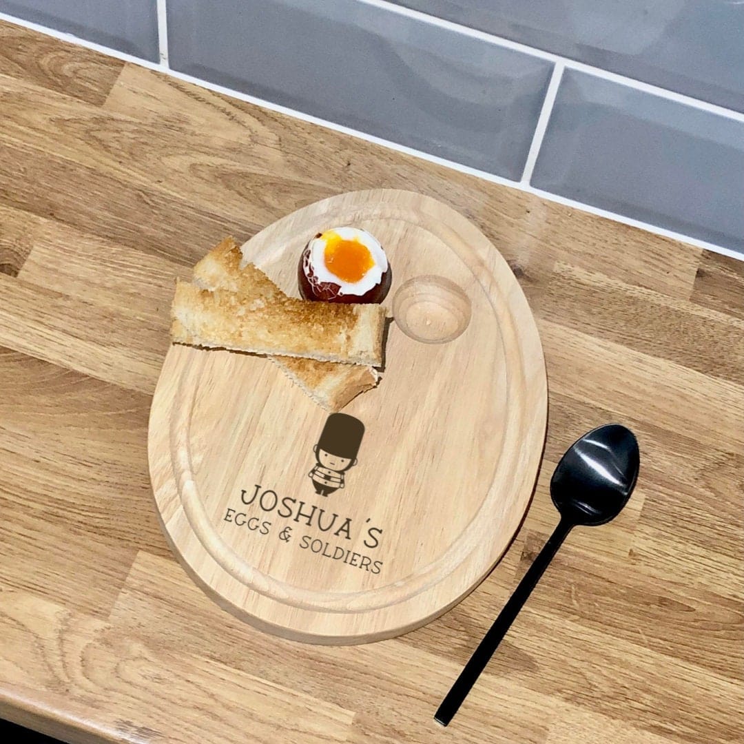 Lua Nova Dippy Egg Boards Dippy Egg and Soldiers Breakfast Board