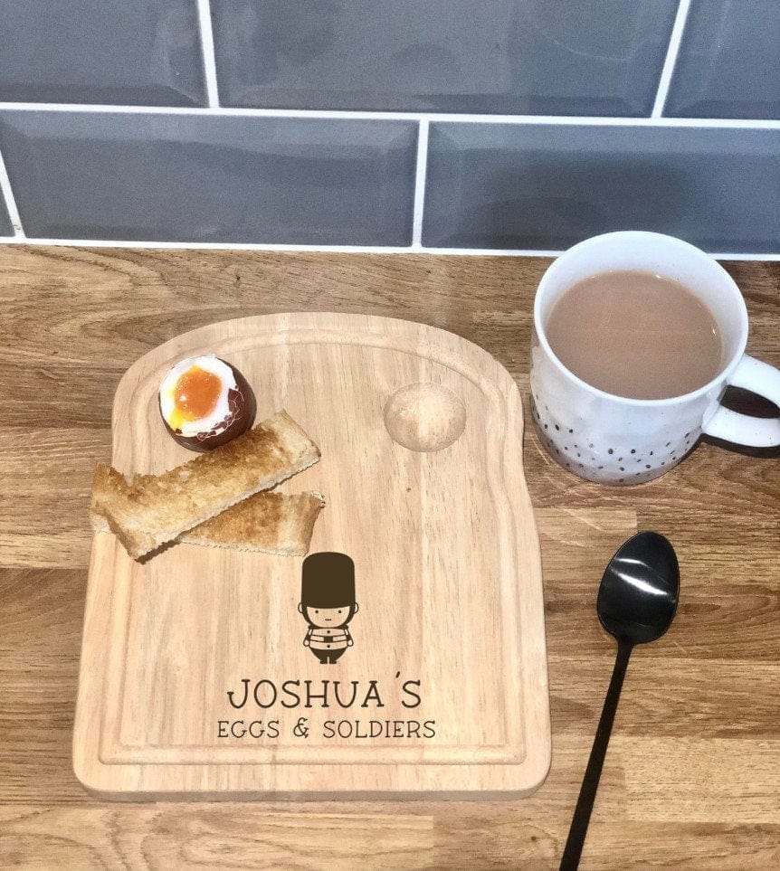 Lua Nova Dippy Egg Boards Dippy Egg and Soldiers Breakfast Board
