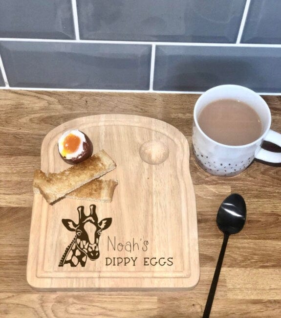 Lua Nova Dippy Egg Boards Giraffe Dippy Eggs Breakfast Board