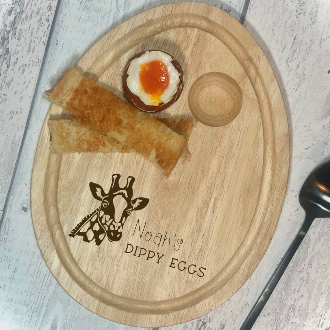 Lua Nova Dippy Egg Boards Giraffe Dippy Eggs Breakfast Board