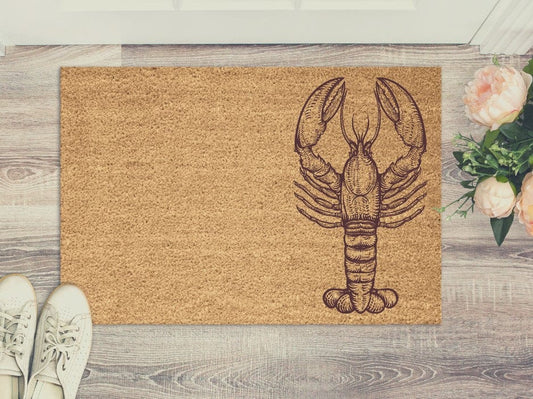 Lua Nova Doormat Lobster Design Doormat