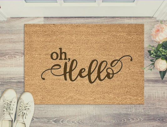 Lua Nova Doormat 'Oh Hello' Doormat