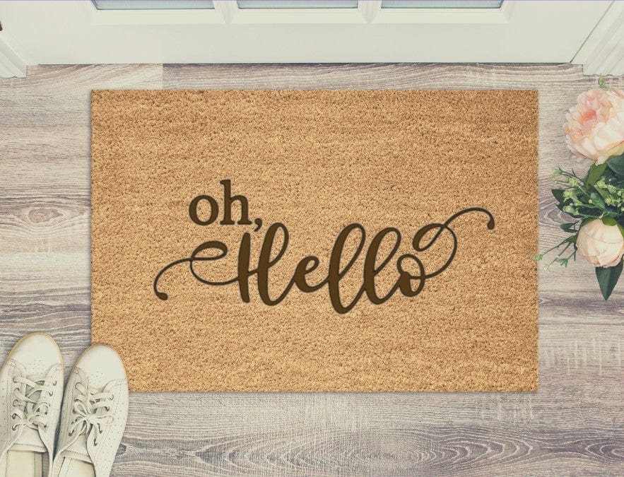 Lua Nova Doormat 'Oh Hello' Doormat