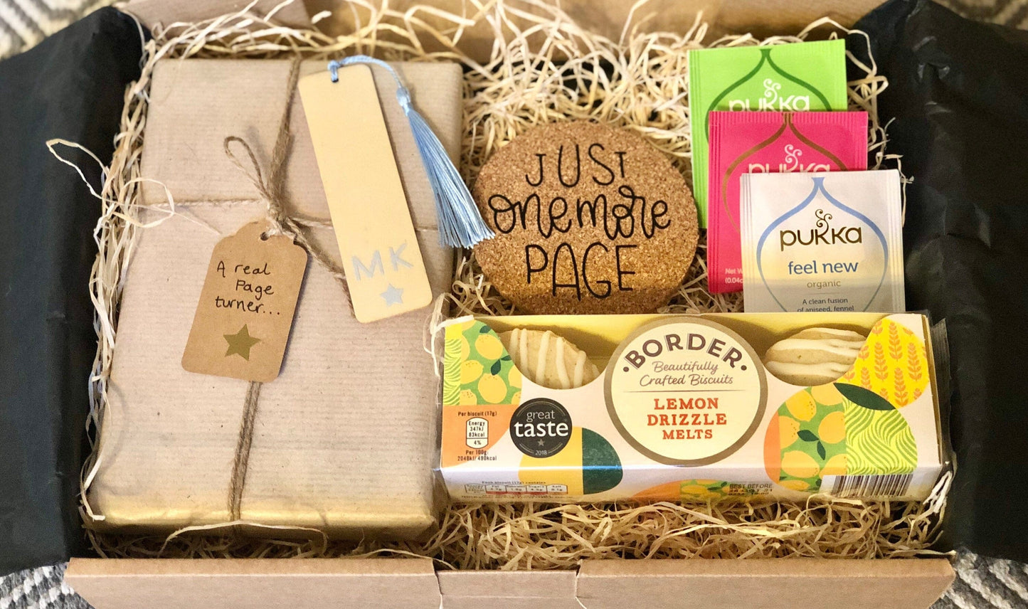 Lua Nova Mystery Book Hamper - Herbal Tea & Biscuits