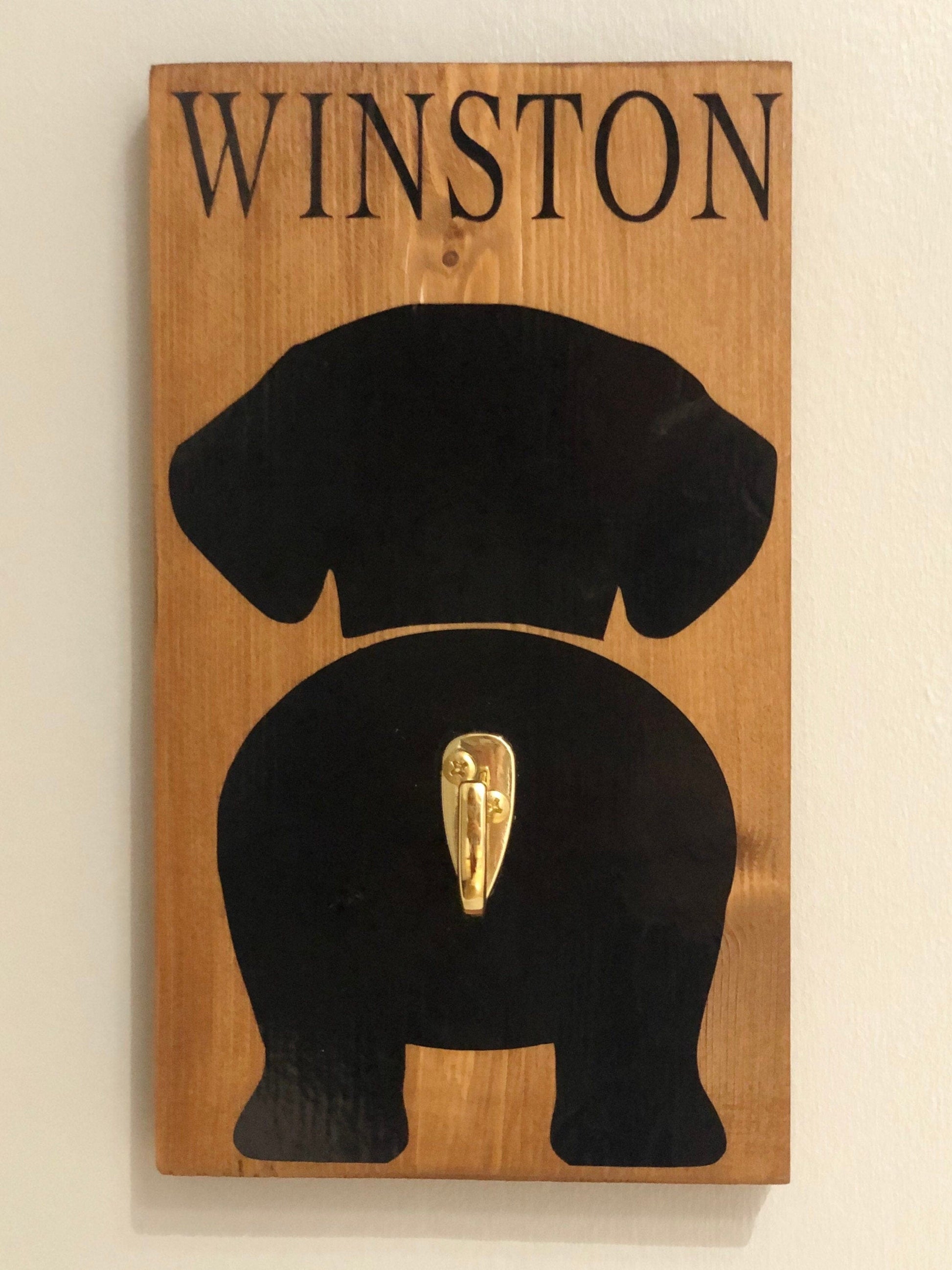 Lua Nova Personalised Dog Lead Hanger