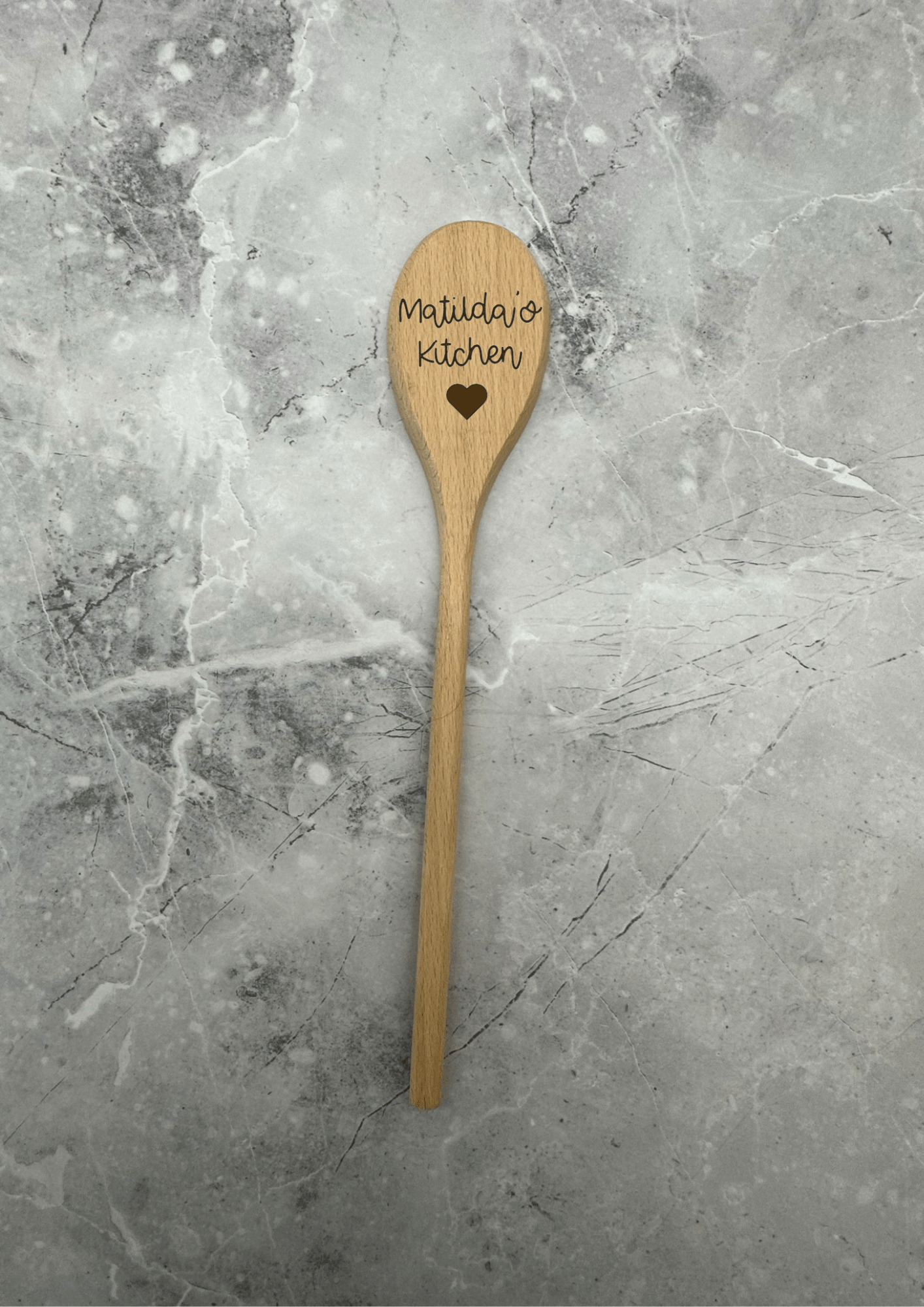 Lua Nova Wooden Spoon Personalised Wooden Spoon