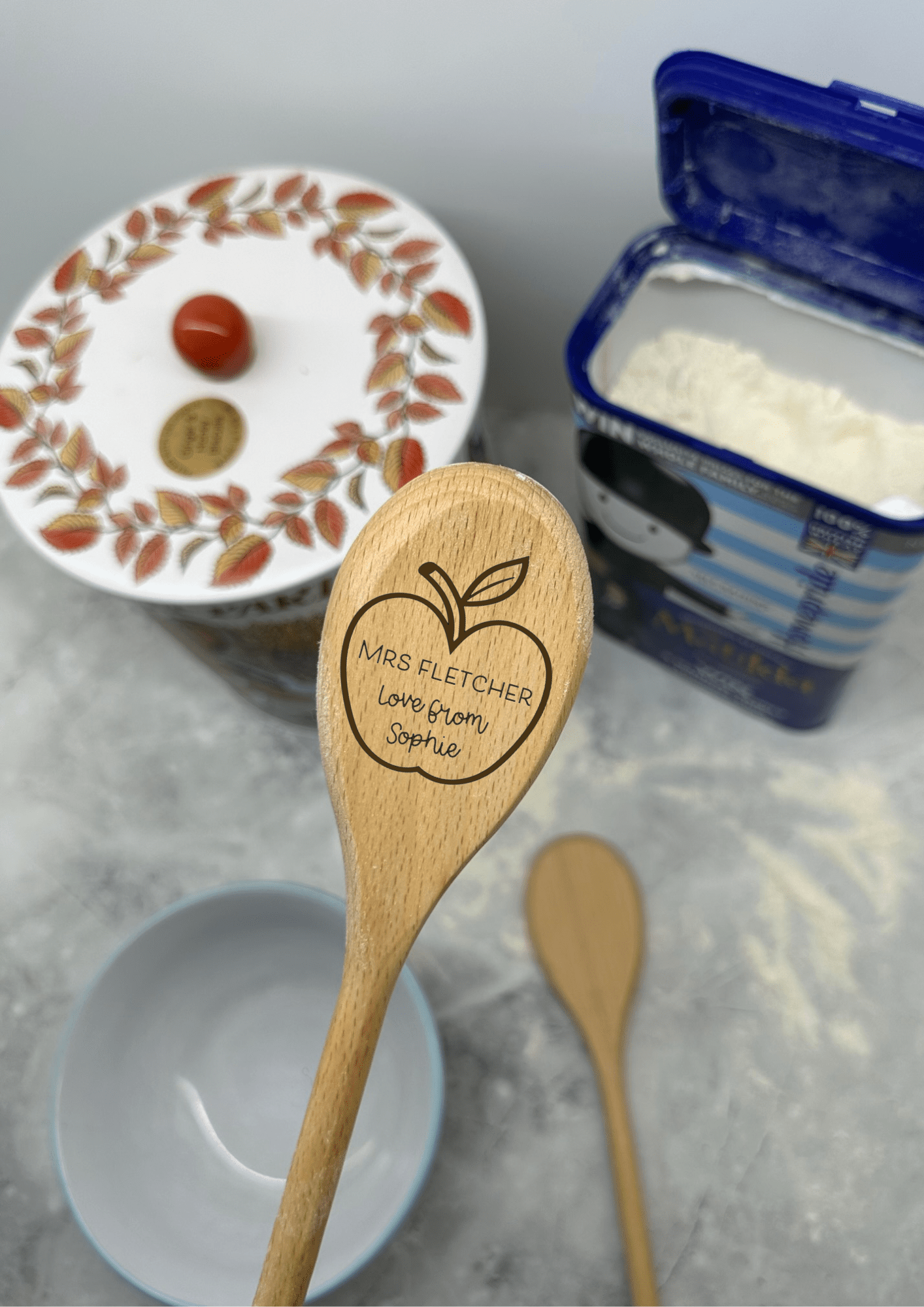 Lua Nova Wooden Spoon Personalised Wooden Spoon -