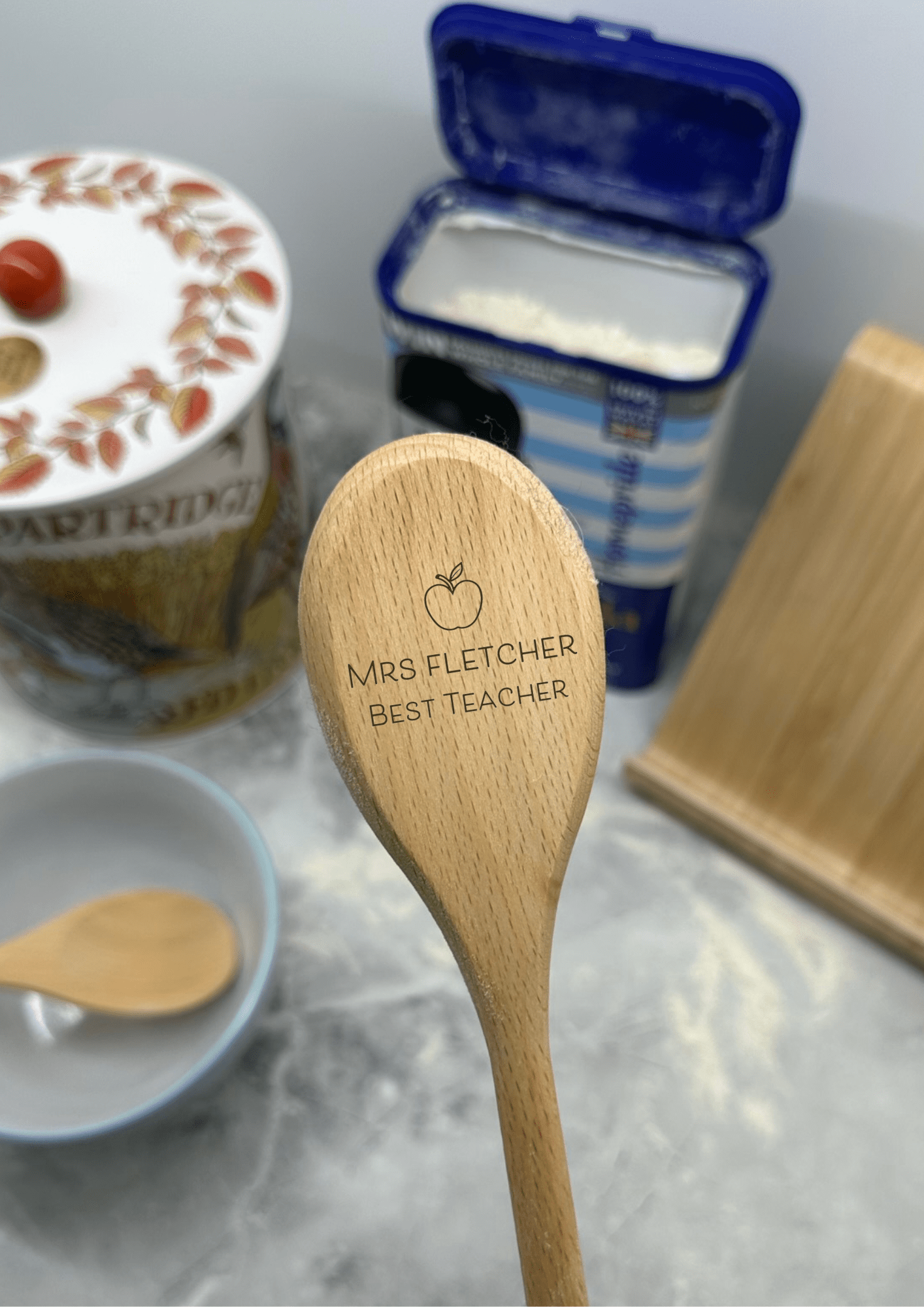 Lua Nova Wooden Spoon Personalised Wooden Spoon - Best Teacher