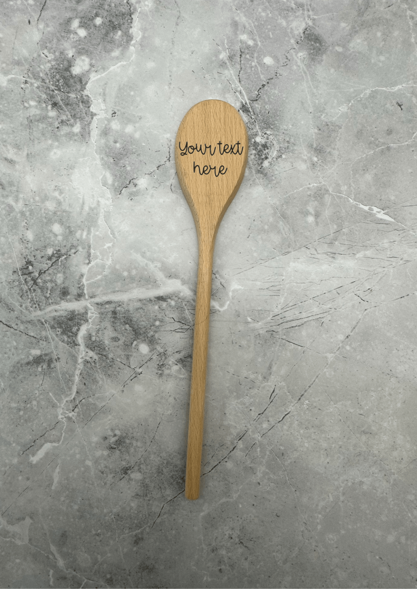 Lua Nova Wooden Spoon Personalised Wooden Spoon - Your Text Here