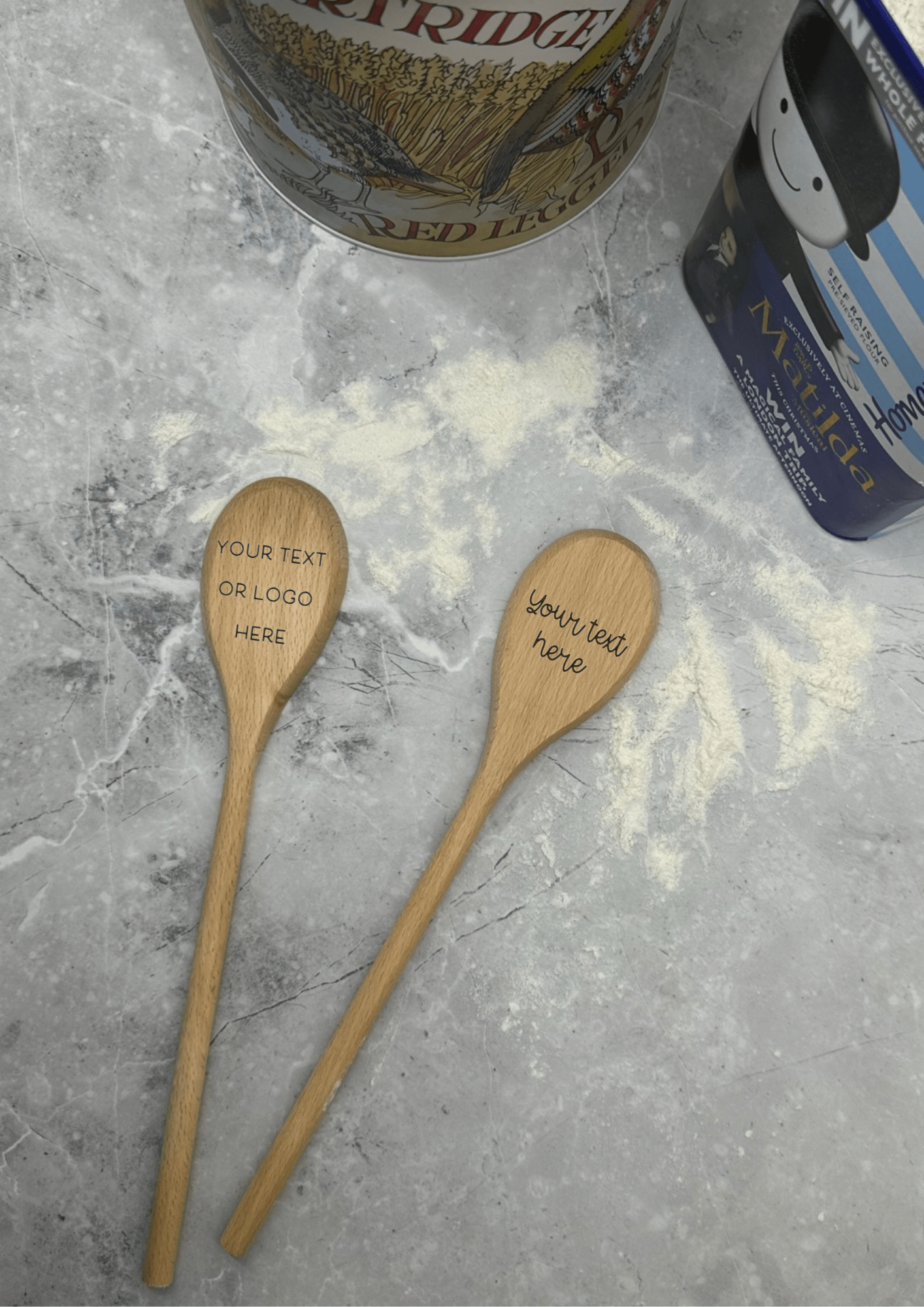 Lua Nova Wooden Spoon Personalised Wooden Spoon - Your Text Here