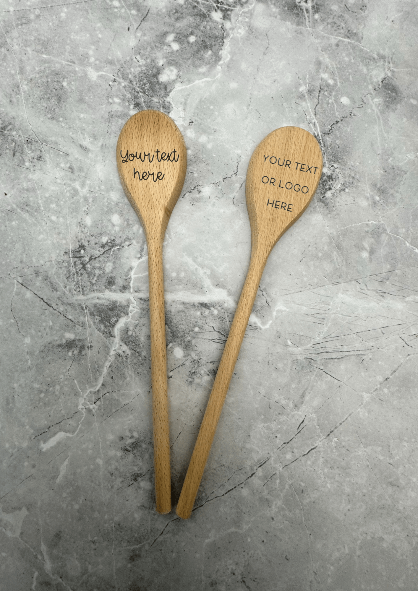 Lua Nova Wooden Spoon Personalised Wooden Spoon - Your Text Here